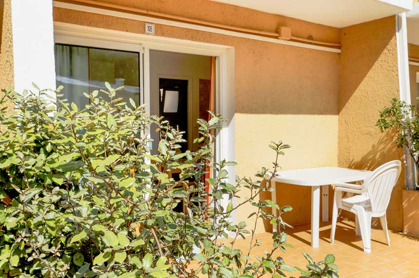 residenza esterna castor campeggio corsica