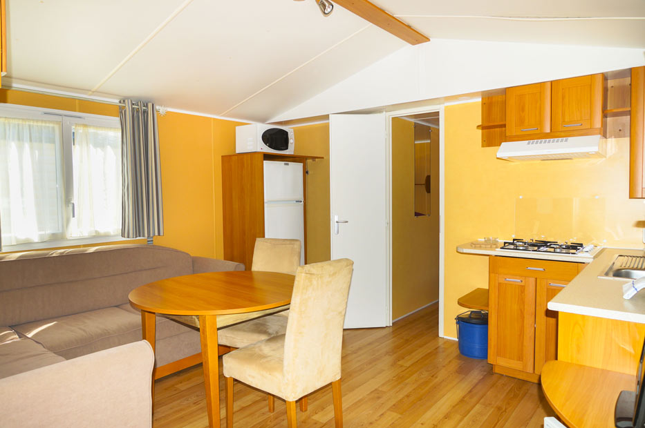Mobil Home Argentella soggiorno e cucina
