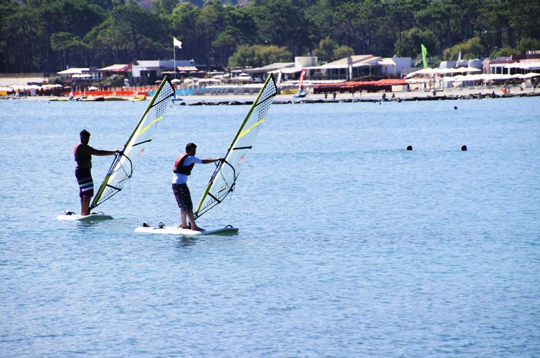 attività di vela nel campeggio di Beaver