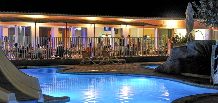 animazione per chitarra nel campeggio Corsica