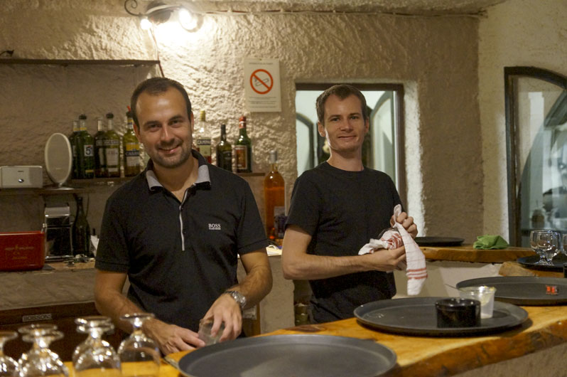 personale resto in campeggio in Corsica