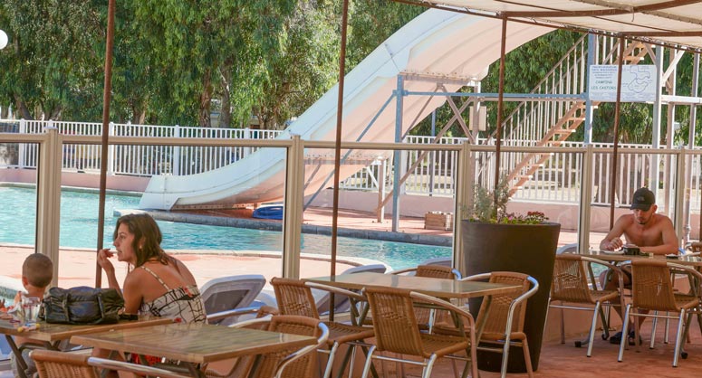 campeggio sicurezza piscina Corsica